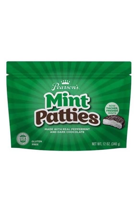 Pearson Candy Mint Pattie Original Candy, 12 Ounce - 6 per case.