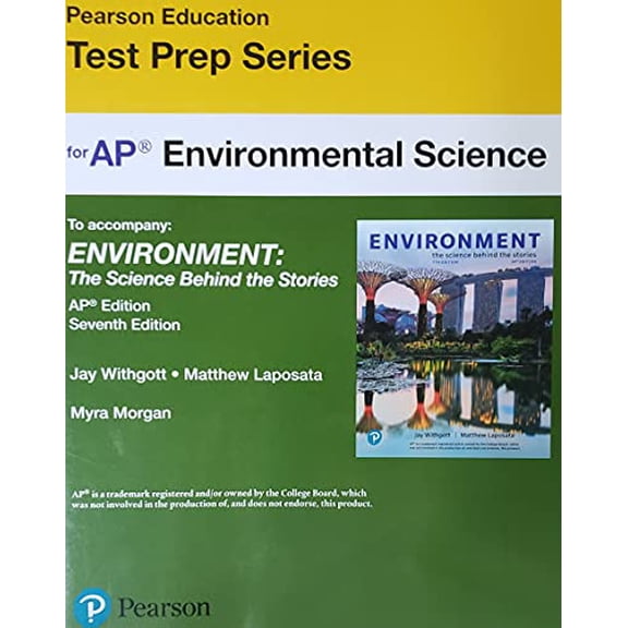 Pre-Owned Pearson Education Test Prep Series - for AP Environmental Science, 9780136451457, 0136451454, Paperback,