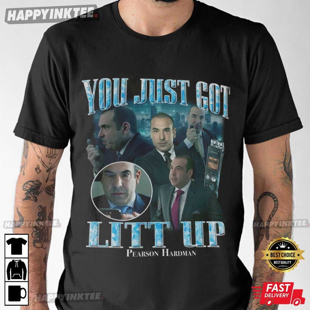 Pearson Hardman You Just Got Litt Up Suits TShirt