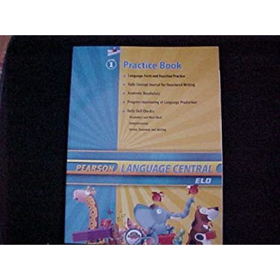 Pre-Owned Pearson Language Central ELD Grade 1 Practice Book Paperback Publishers
