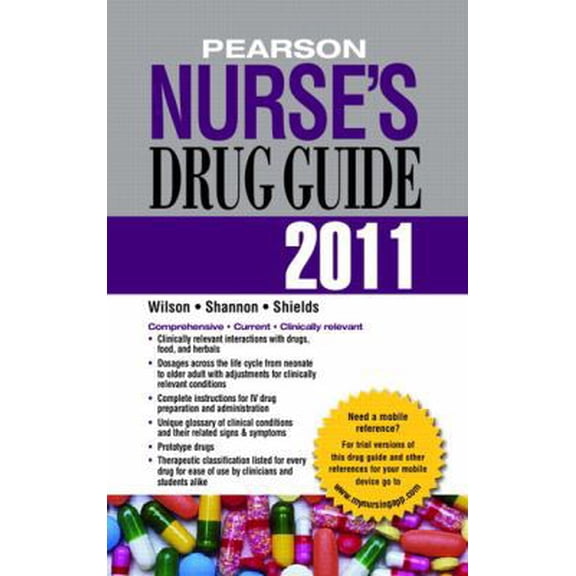Pre-Owned Pearson Nurse's Drug Guide 2011 (Paperback) 0132149265 9780132149266