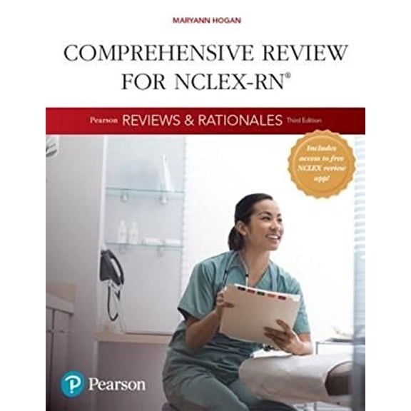 Pre-Owned Hogan, Pearson Reviews & Rationales Pearson Reviews & Rationales: Comprehensive Review for Nclex-RN, (Paperback)