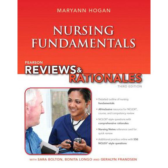 Pearson Reviews & Rationales: Nursing Fundamentals with Nursing Reviews & Rationales by Mary Ann Hogan Paperback