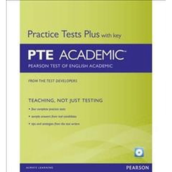 Pre-Owned Pearson Test Of English Academic Practice Tests Plus And Cd-Rom With Key Pack