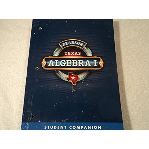 Pre-Owned Pearson Texas Algebra 1: Student Companion