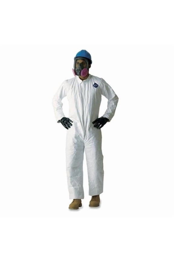 Tyvek TY120 White Coverall Suit, 2XL