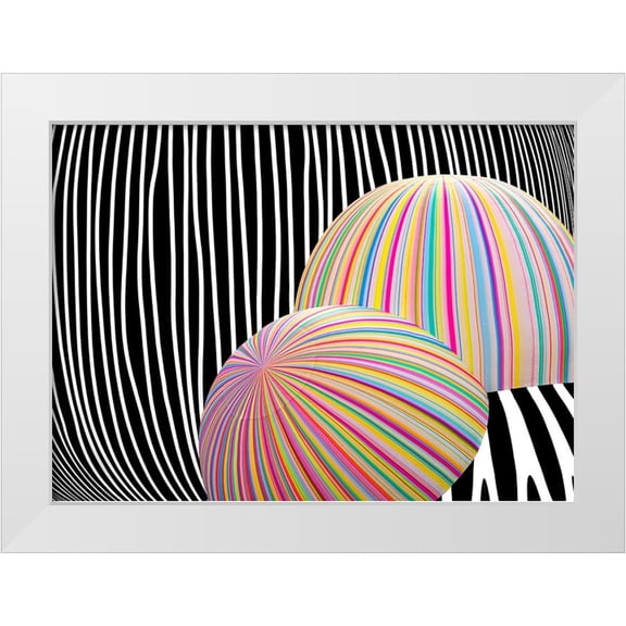 Pearson, Wayne 24x18 White Modern Wood Framed Museum Art Print Titled - Abstract Expression