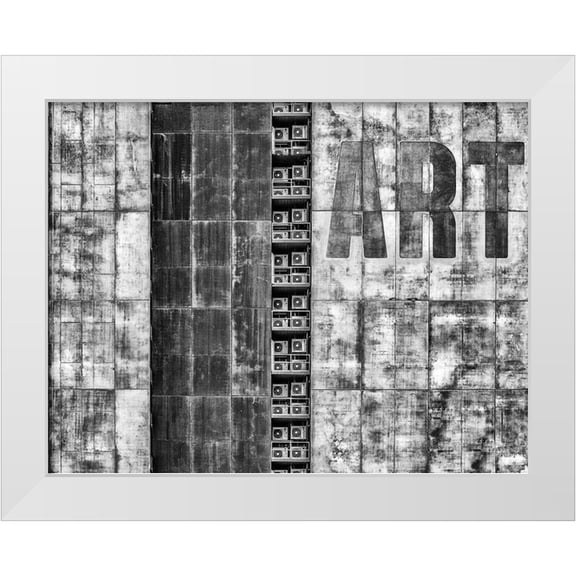 Pearson, Wayne 24x19 White Modern Wood Framed Museum Art Print Titled - Gritty Palace