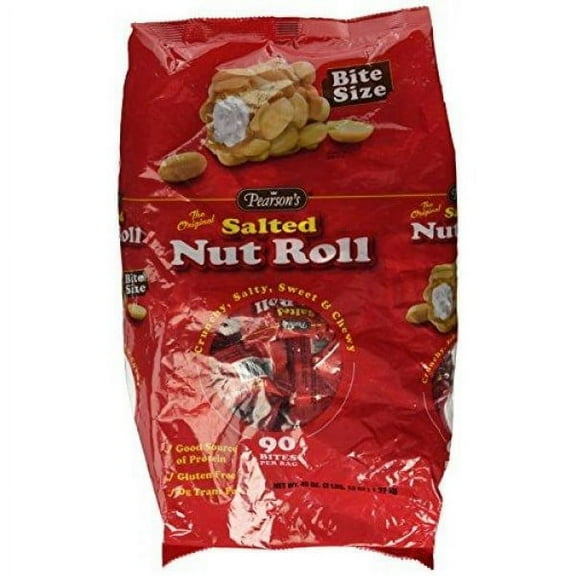 Pearson's Bite Size Salted Nut Roll, 45 Oz