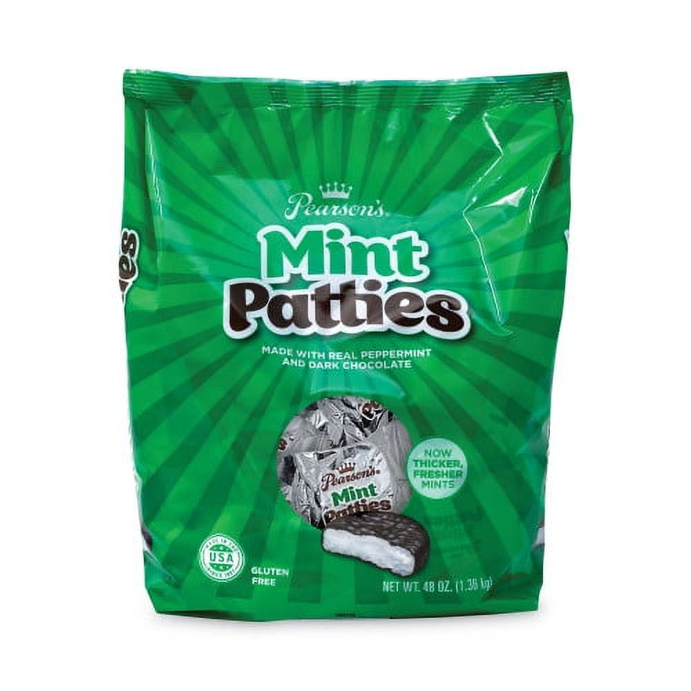 Mint Patties,175 Individually Wrapped, 3 lb Bag, Ships in 1-3 Business Days Mint Patties,175 Individually Wrapped, 3 lb Bag, Ships in 1-3 Business Days