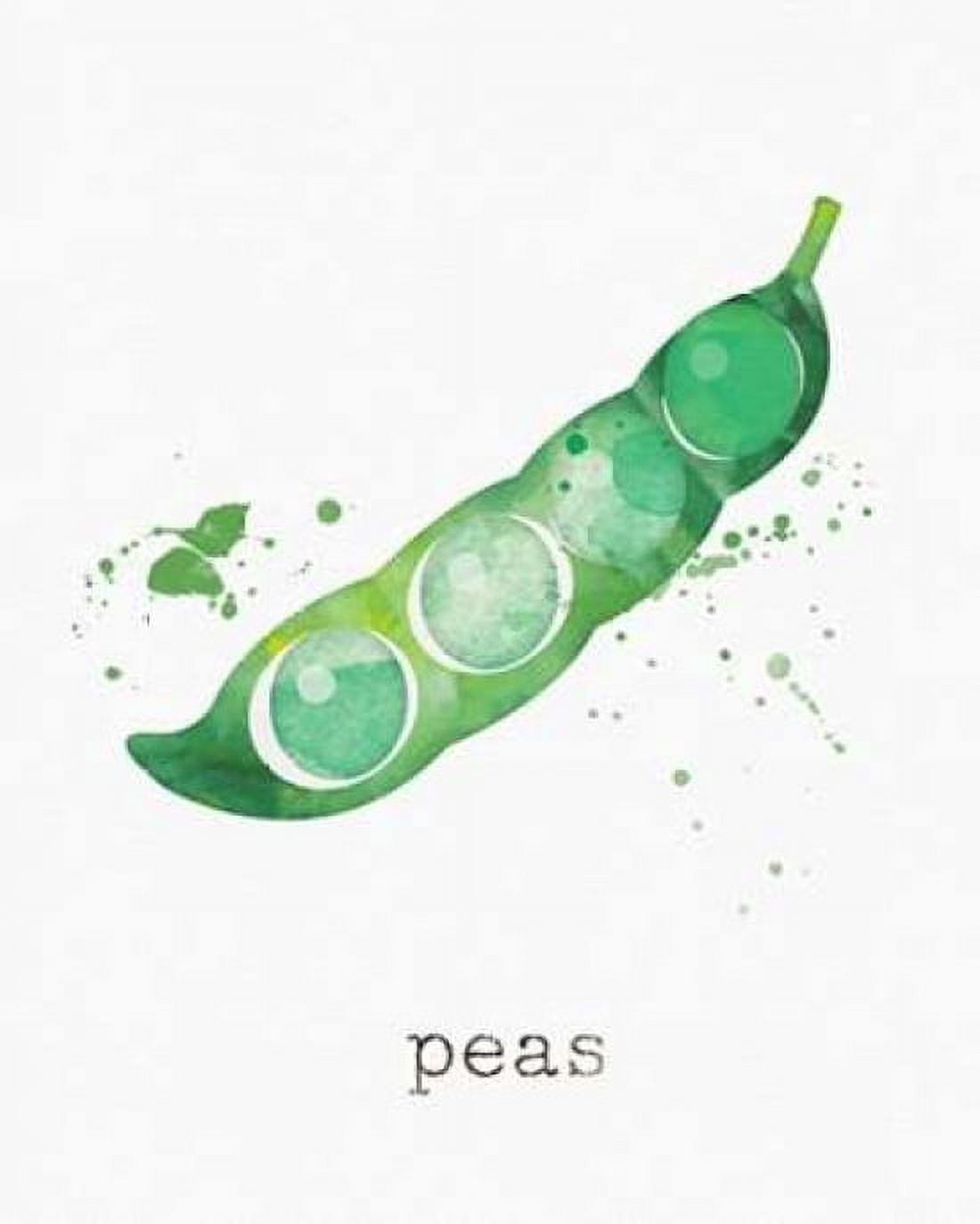 Peas Canvas Art - Linda Woods (24 x 30)