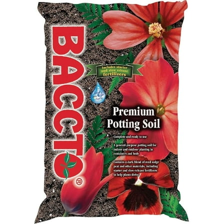 Peat General All Purpose Premium Potting Soil with Perlite for Indoor Outdoor Pots, Planters, Raised Bed, and Container Gardening, 25 Pounds