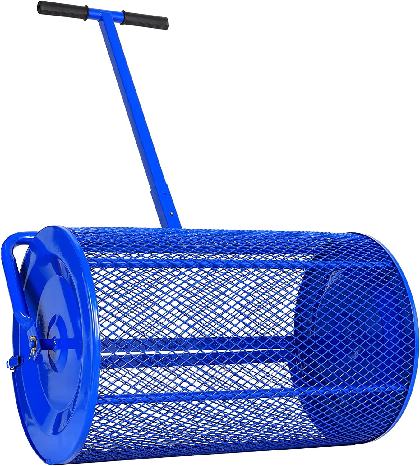 Peat Moss Spreader, 24 in Compost Spreader for Lawn and Garden, Heavy