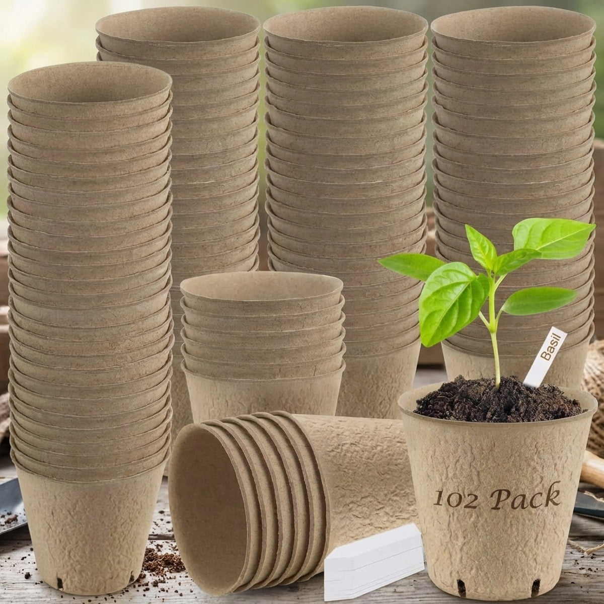 Compostable Garden Pots