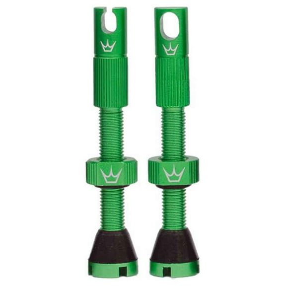 Peatys Valve Tubeless PV MK2 42mm Alloy Emerald - PTV2-42-EMR-12
