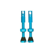 Peatys Valve Tubeless PV MK2 42mm Alloy Turquoise - PTV2-42-TRQ-12