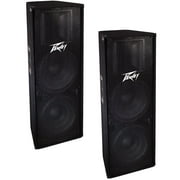 Peavey 2 Pv215 Pro Audio DJ Dual 15 Floor Passive 1400W Pa Speaker Pair New