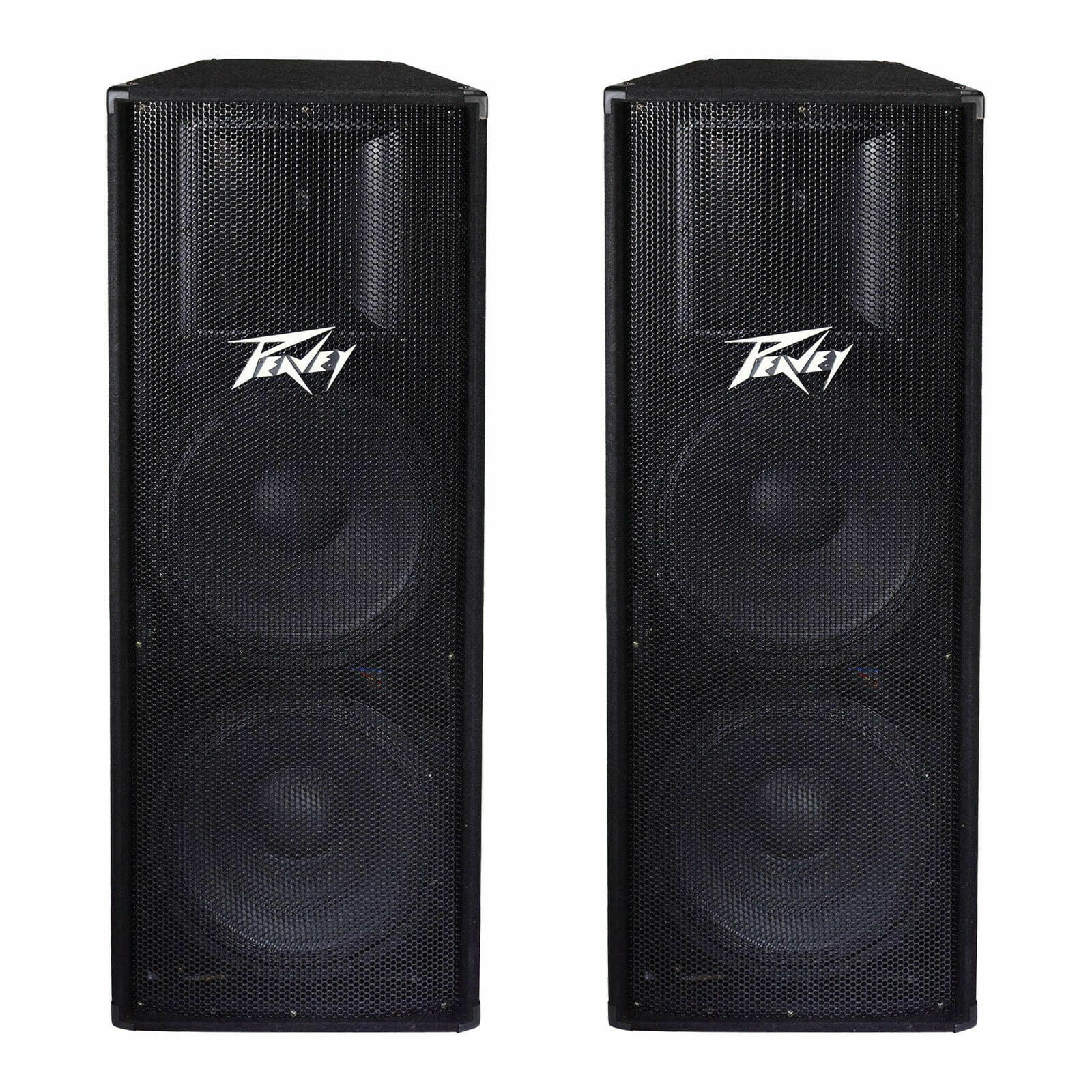 Peavey 2 way Trapezoidal Sound Reinforcement Enclosure 700 Watts 15'''Dual PA