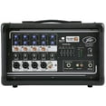 thumbnail image 1 of All-in-one powered mixer providing up to four combination XLR & 1/4-in inputs using premium mic preamps & 200 watts of peak power, 1 of 3