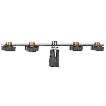 Peavey 5/8" Threaded FIVE-SPACE MIC ADAPTER W/ Brass Mounting Screws 394810 New
