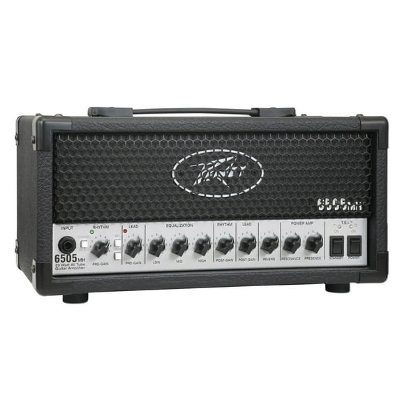 Peavey 6505 Lightweight Mini Guitar 2 x EL84 Power Tube Amplifier Head, Black