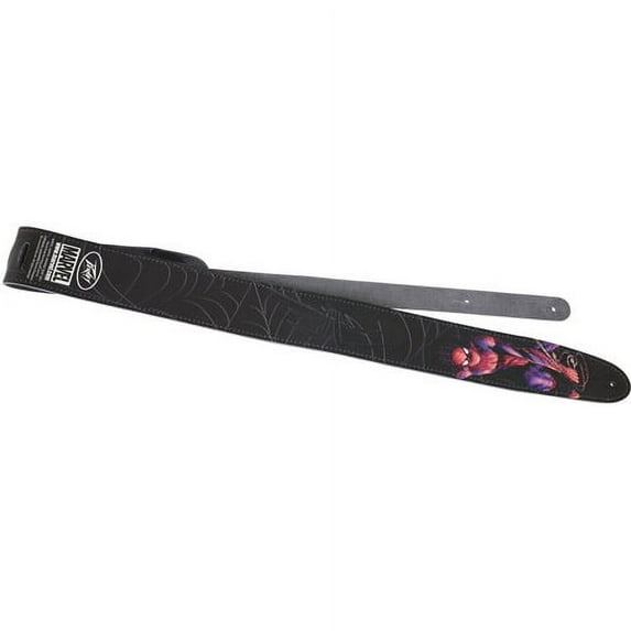 Peavey Marvel Spider-Man Leather Strap, Black