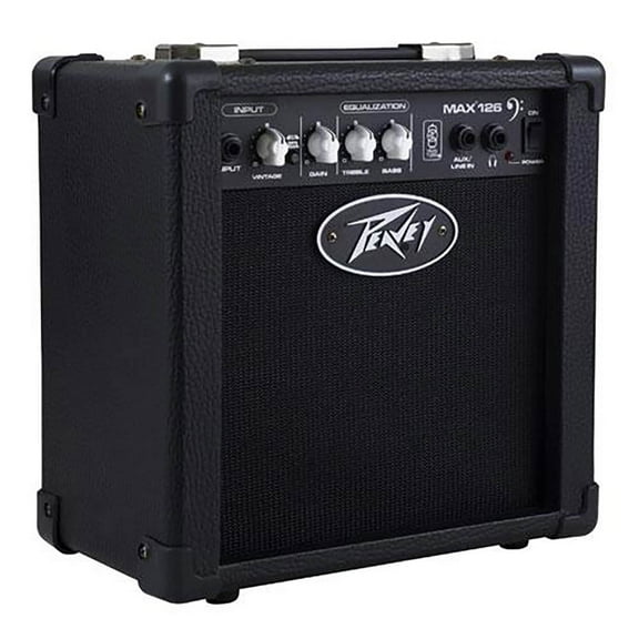 Peavey Max 126 6.5 Inch Compact Vented 10W Heavy Duty Bass Guitar Combo Amp