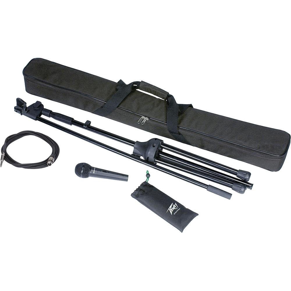 Peavey Mic, Boom Stand, Cable w/1/4 end &amp; Case - ALL in one package 5 Year Warranty