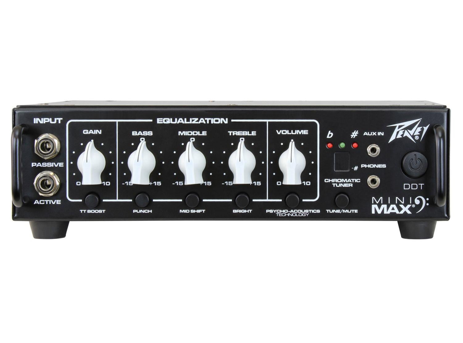 Peavey MiniMAX 600-Watt Electric Bass Amplifier Head - Walmart.com