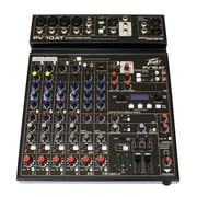 Peavey PV 10 AT 10 Channel Compact Mixer with Bluetooth and Antares Auto-Tune