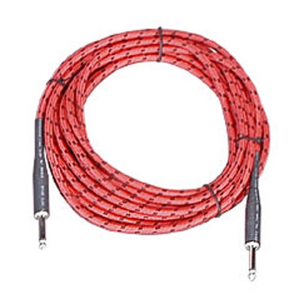 Peavey PV 15 ft. Multi-Color Red Instrument Cable