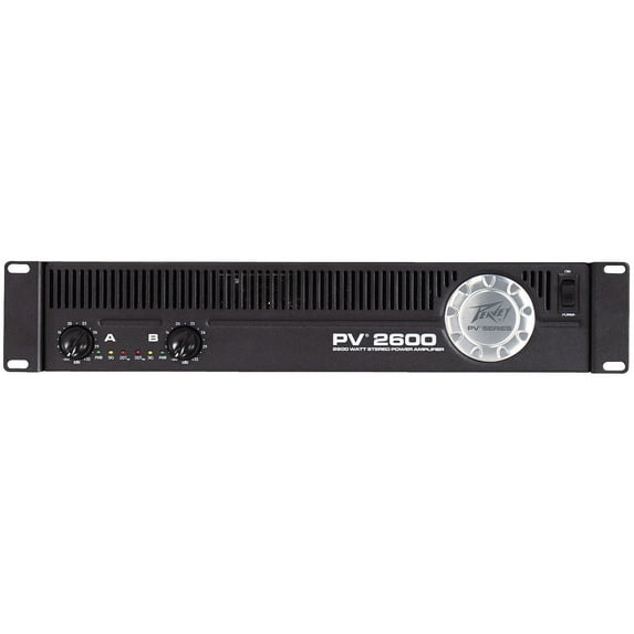 Peavey PV 2600 Rack Mountable 2X550 Watts At 8 Ohms Power Amplifier 512180 New
