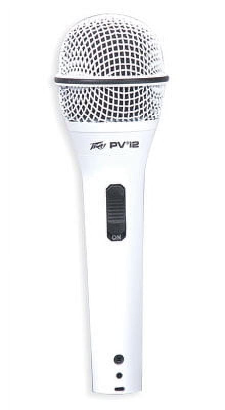 Peavey PVI 2W XLR Dynamic Undirectional Cardioid Microphone - White 593440 New
