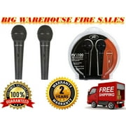 Peavey PVi 100 Twin Pack Handheld Dynamic Cardioid Vocal Microphone