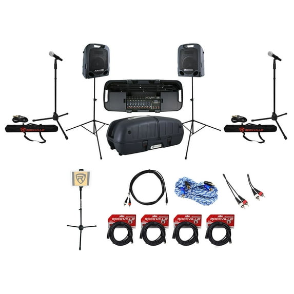 Peavey Portable Bluetooth Tablet/Smartphone/iPad Youtube Karaoke Machine/System