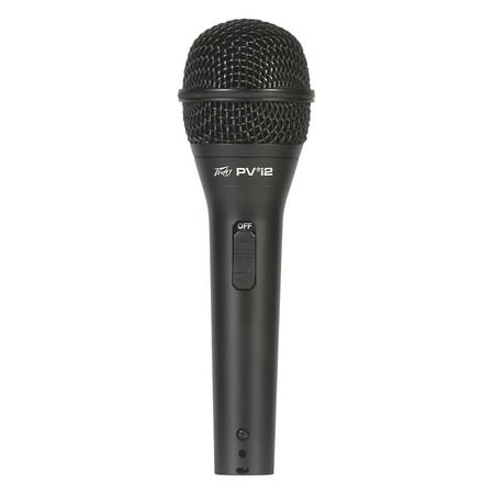 Peavey Pvi 2 Dynamic Vocal Cardiod Microphone with XLR Cable and Clip