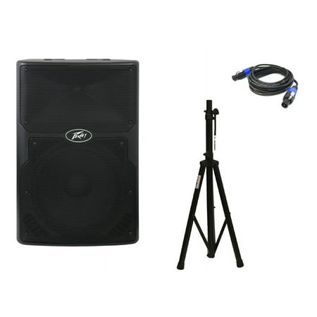 Peavey Pvx12 Pro Audio DJ Passive 800W 12" Pa Speaker W/ Stand & Speakon Cable