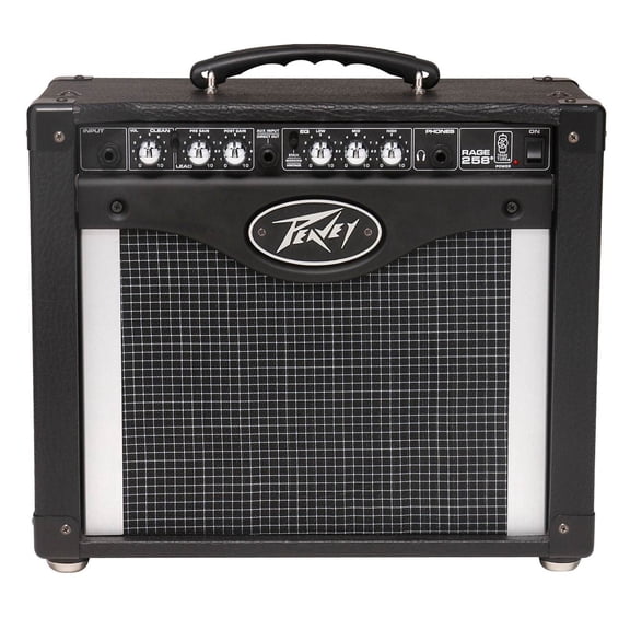 Peavey RAGE-258 25 Watt 3 Band EQ 8 Inch Speaker Guitar Stack Amp Amplifier