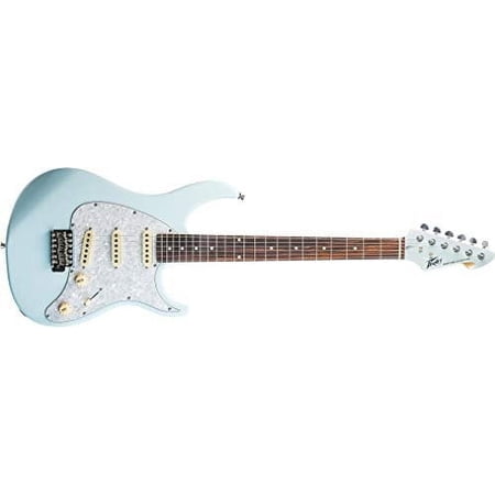 Peavey Raptor Custom Columbia Guitar, Rosewood Fingerboard, Blue