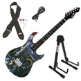 thumbnail image 1 of Peavey Rockmaster Captain America - The Winter Soldier Electric Guitar & Stand, 1 of 4