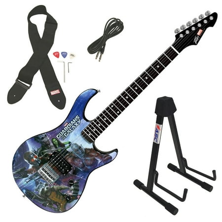 Peavey Rockmaster Full Marvel Guardians Of The Galaxy Electric Guitar & Stand