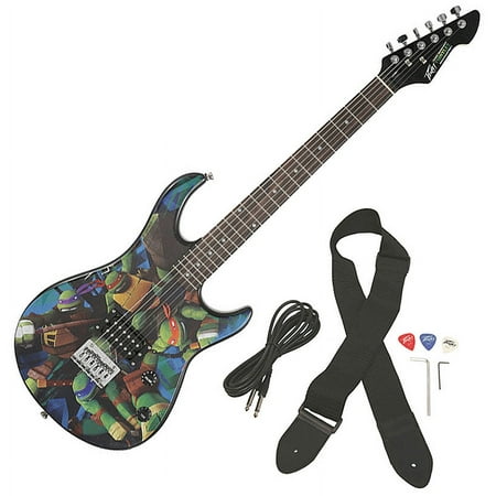 Peavey Rockmaster Full Size TMNT Teenage Mutant Ninja Turtles Electric Guitar