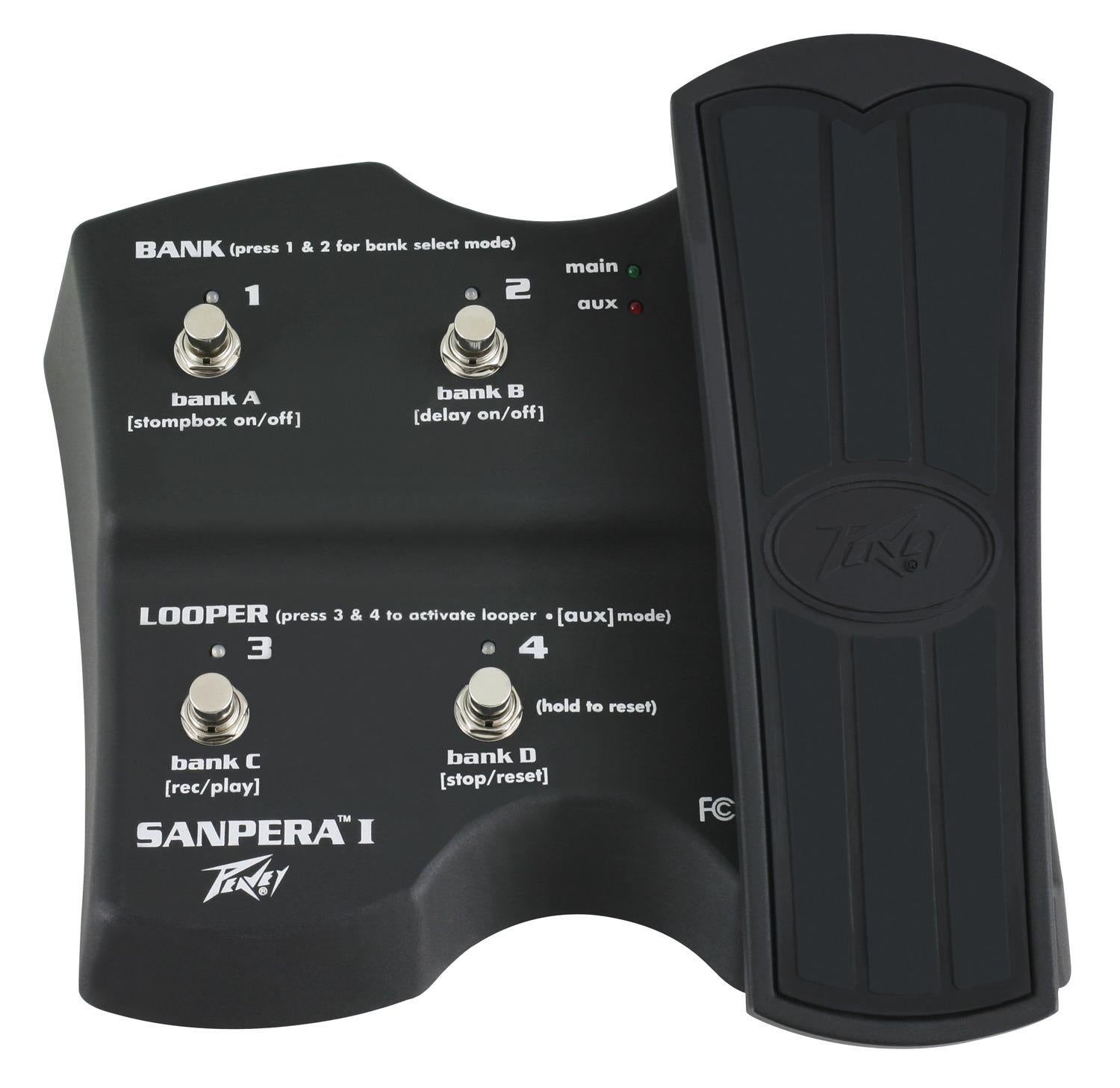 Peavey Sanpera I Whammy, Volume, Wah, Pitch Pedal Controller for Vypyr