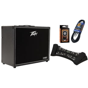 Peavey VYPYR X2 Guitar Modeling Amp+Sanpera II Footswitch+ Free Mr. Dj Isntrument Cable + Phone Holder