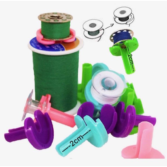PeavyTailor 20 piece set of bobbin clamp sewing tool accessories. Colored thread clamp fixing tool is very suitable for embroidery, sewing and sewing machines..#7