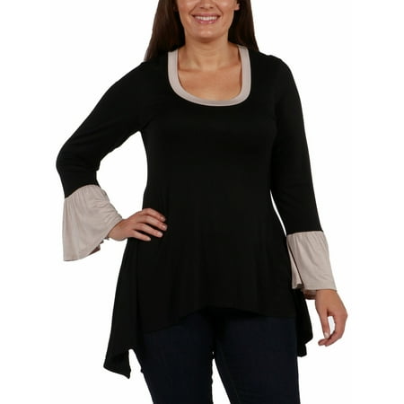 Pebble Beach Maternity Tunic Top -- Available in Plus Sizes