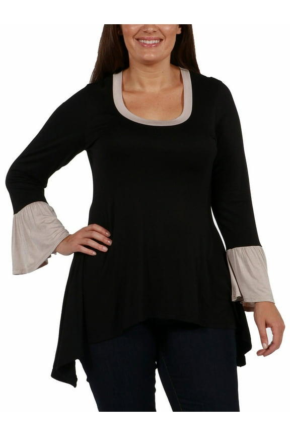 Pebble Beach Maternity Tunic Top -- Available in Plus Sizes