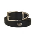 thumbnail image 1 of Pebble Beach Mens Leather Concho Belt, Black (34"), 1 of 2