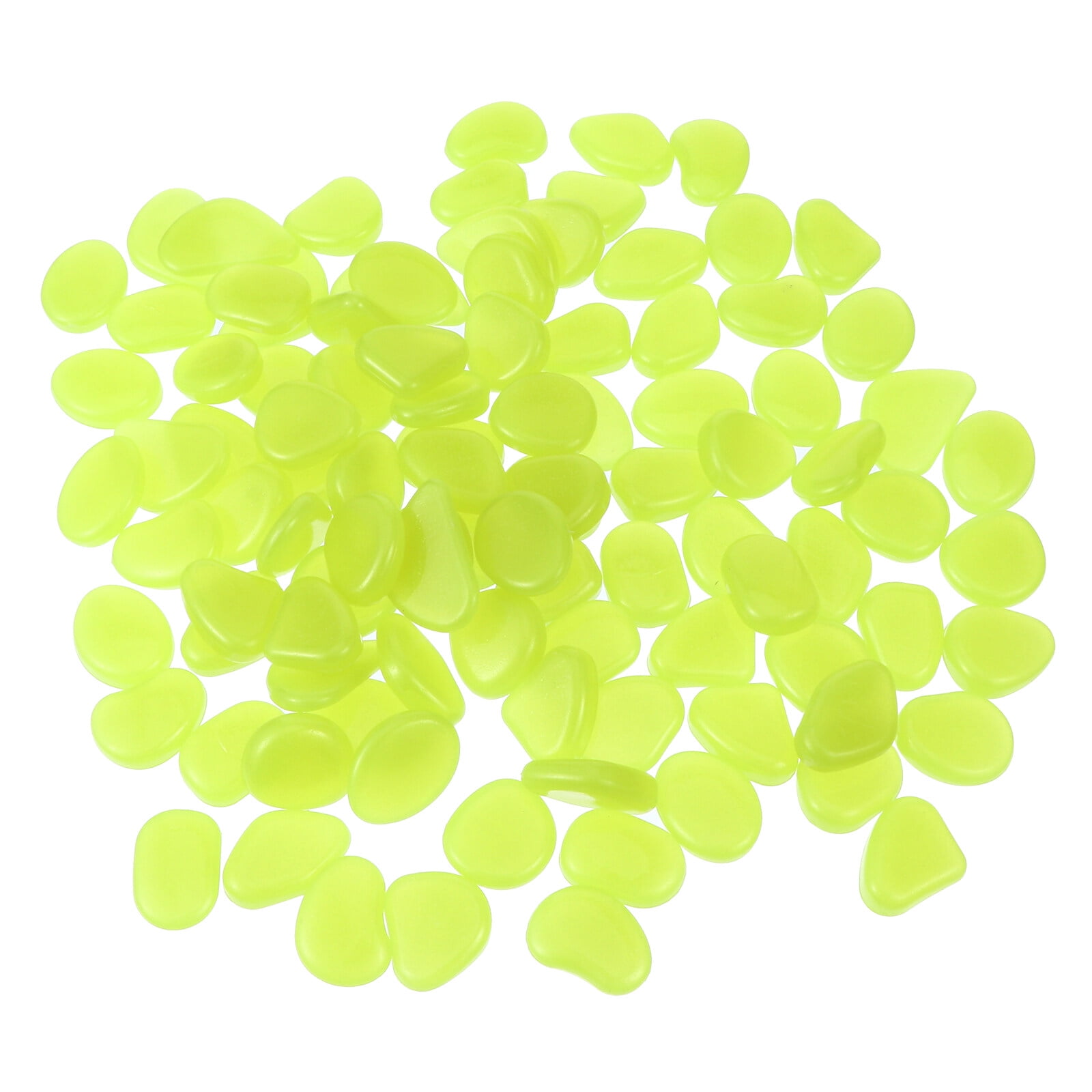 Pebble Luminous Stone Para De Mujer Interior 100 Pcs Rock Earth Long ...