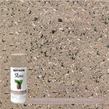 Pebble, Rust-Oleum Stone Textured Spray Paint, 12 oz